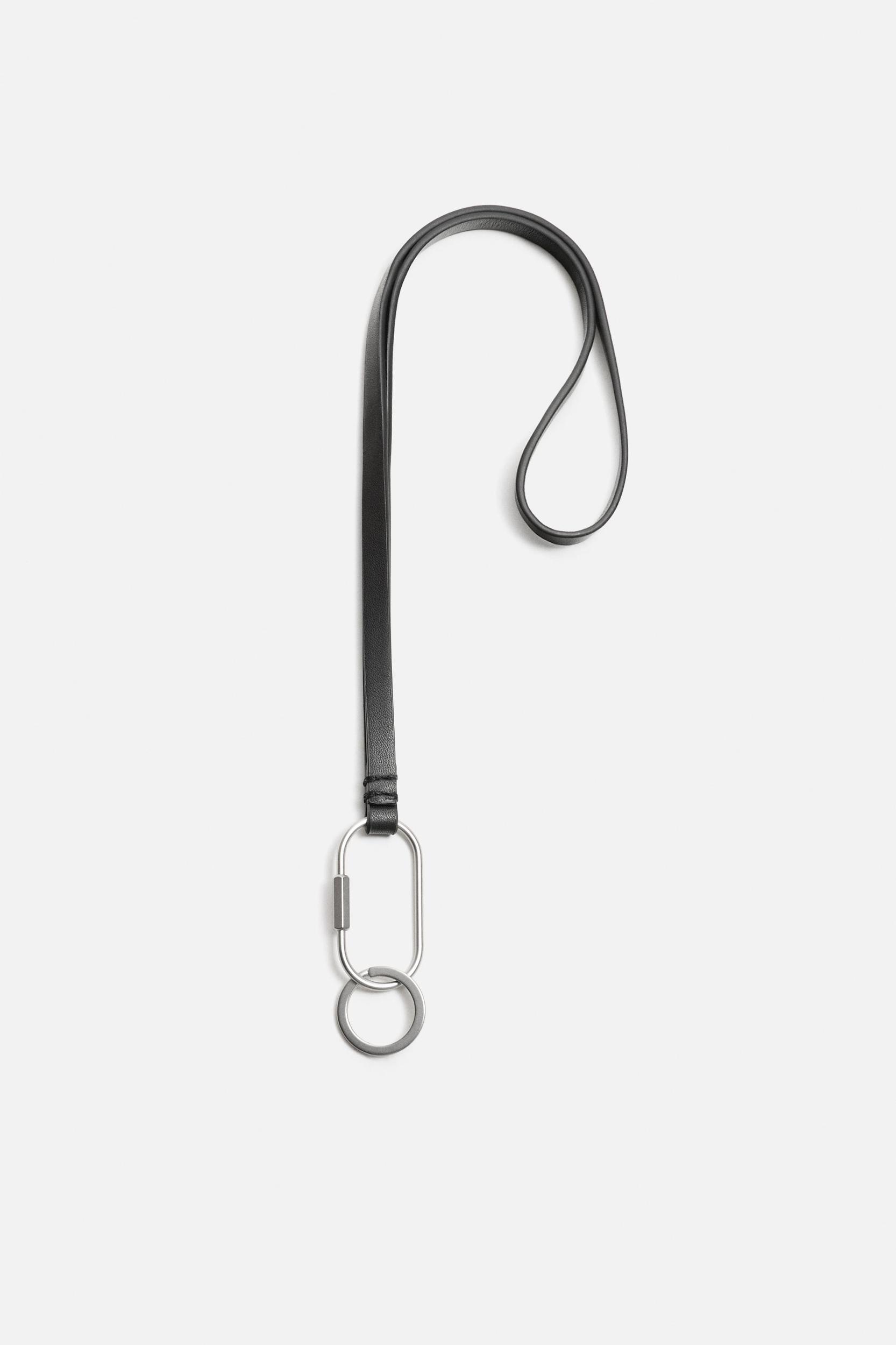 LEATHER PENDANT KEYCHAIN Product Image