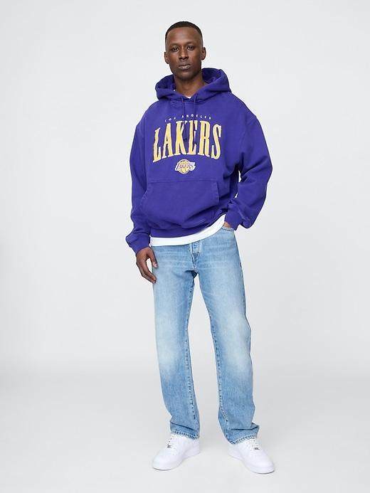 NBA Los Angeles Lakers Logo Heavyweight Hoodie Product Image