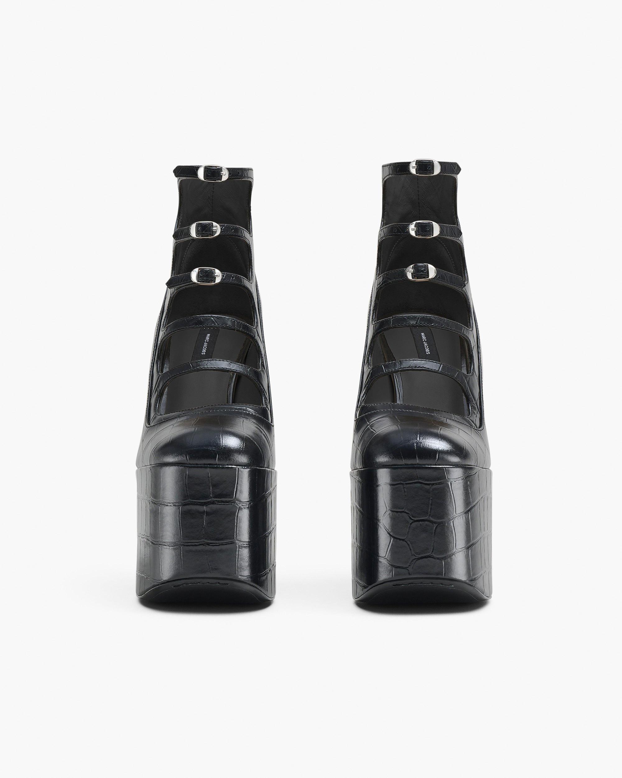 The Croc Embossed Kiki Ankle Boot Product Image
