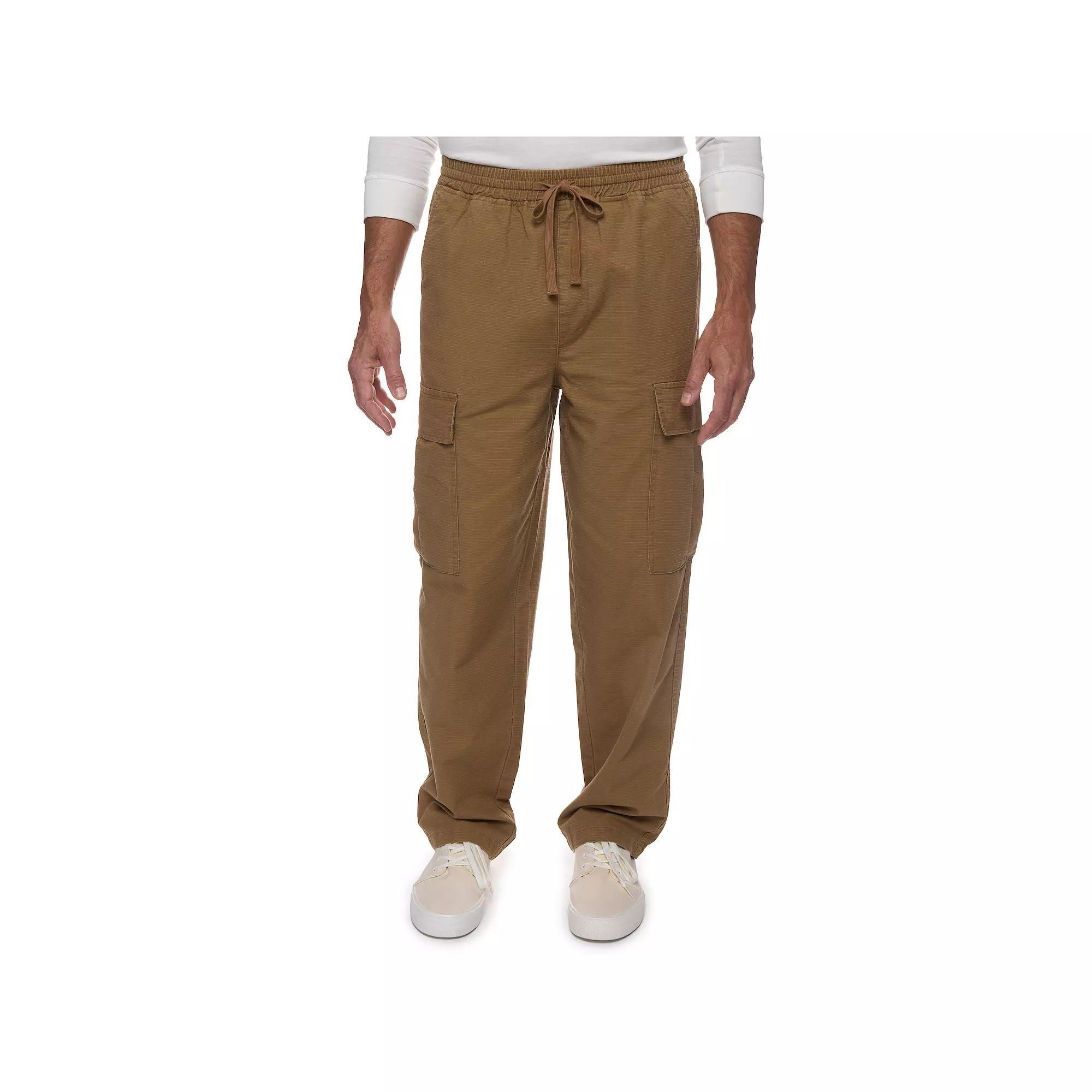 Mens Lazer Loose Fit Cargo Pants Green Camo Product Image