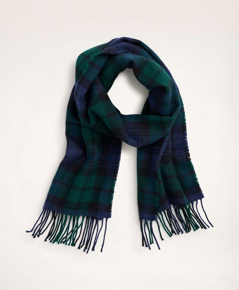 Lambswool Black Watch Tartan Scarf Product Image