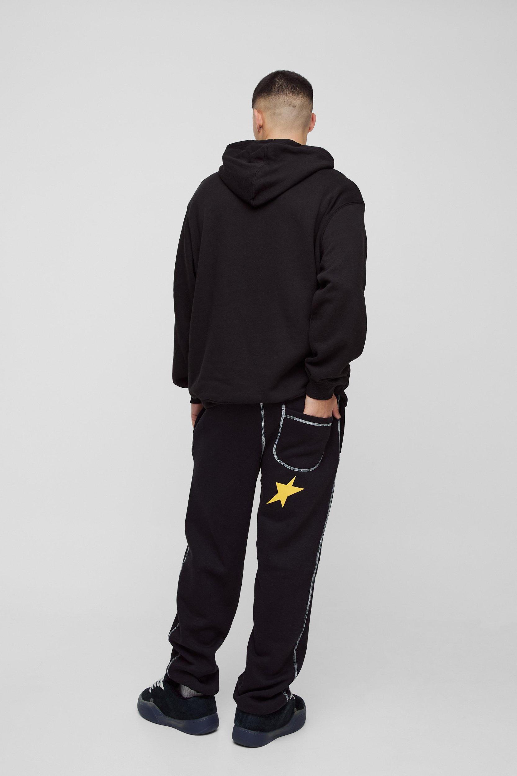 Oversized Limited Dragon Graphic Hoodie | boohooMAN USA Product Image