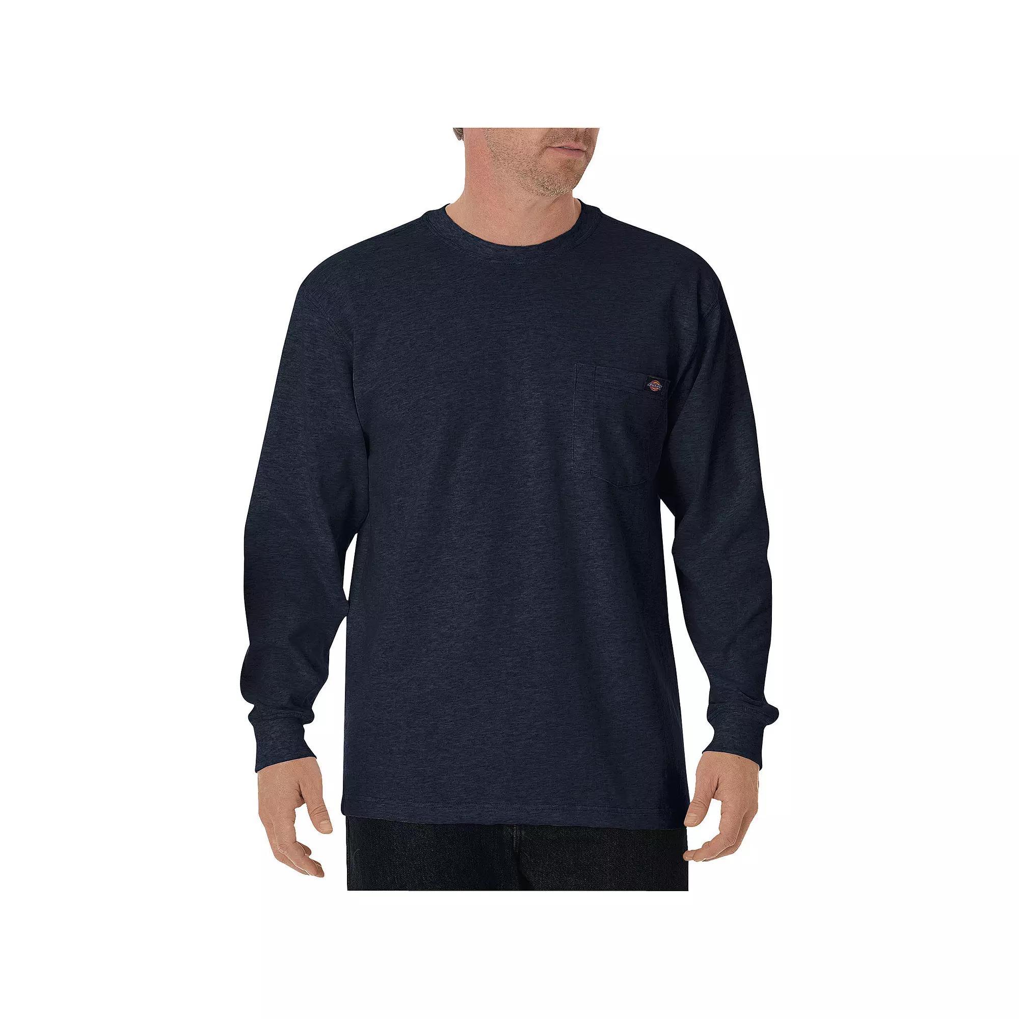 Mens Dickies Heavyweight Crewneck Long Sleeve Tee Product Image