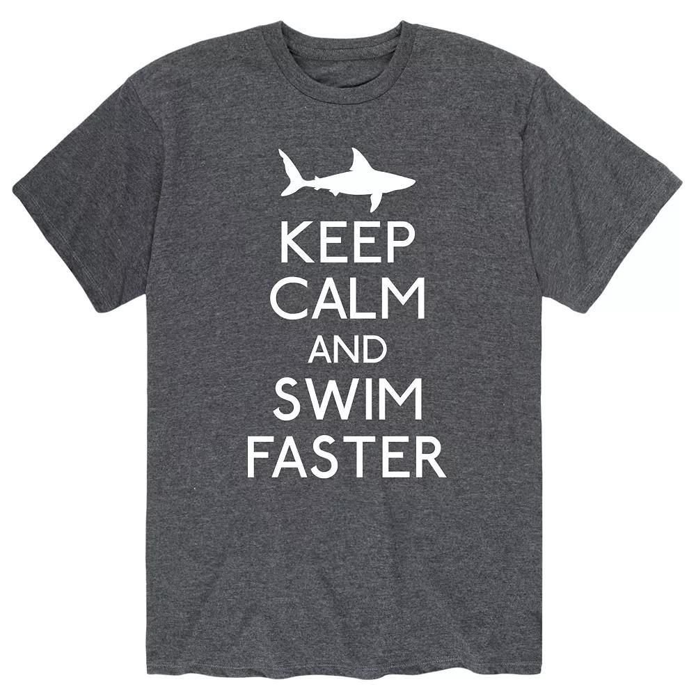 Mens Swim Faster Tee Product Image