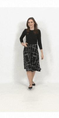 Pull On Circle Skirt Product Image