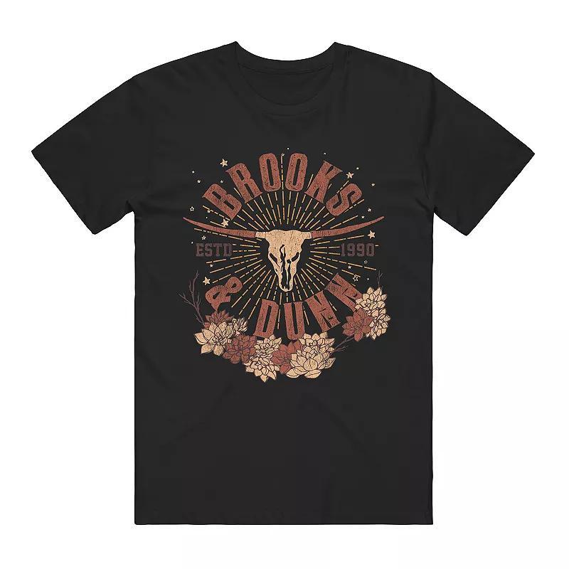 Men's Brooks & Dunn Graphic Tee, Size: XXL, Military Green Product Image