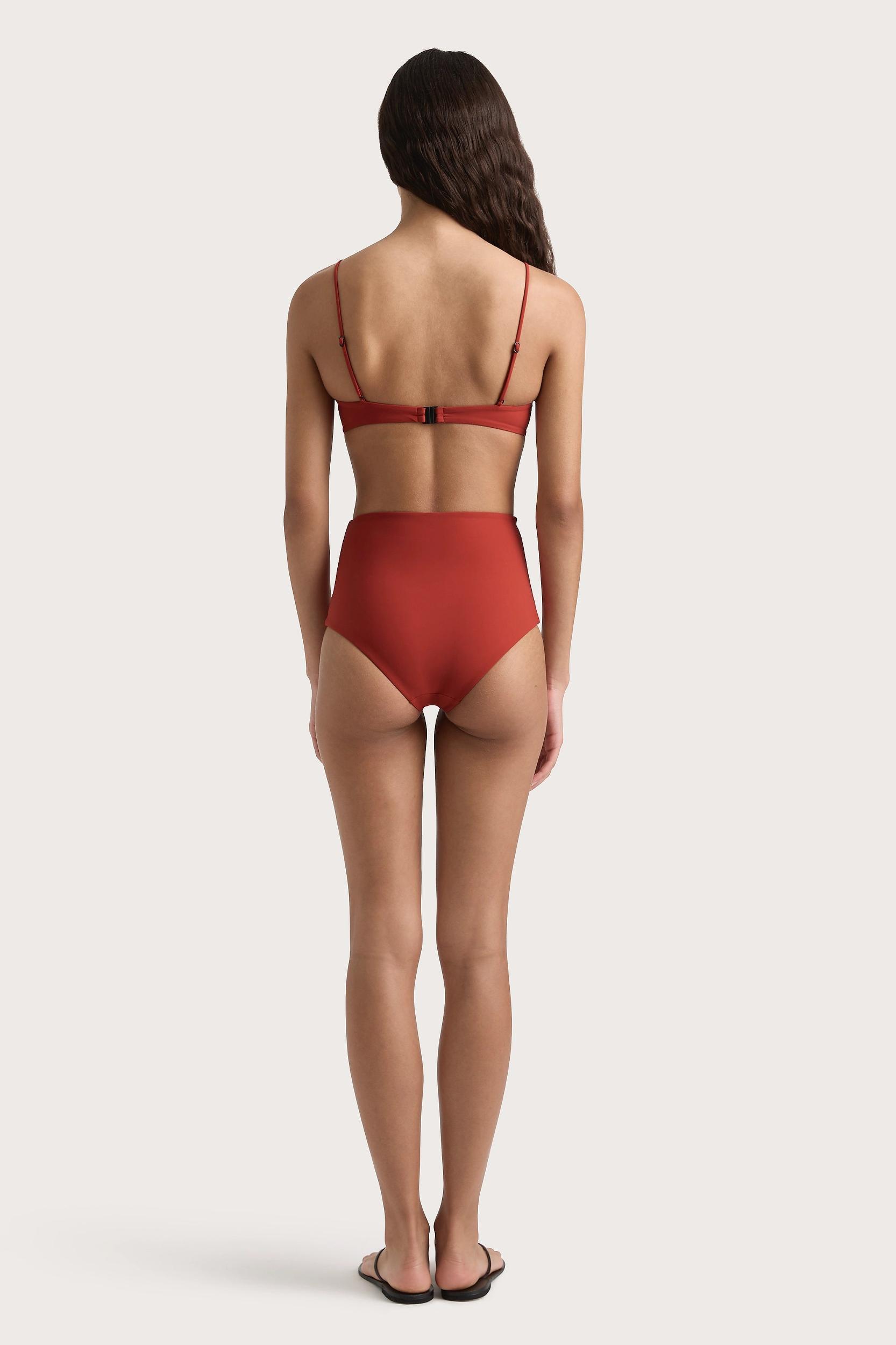Costa Bikini Bottoms Garnet - Final Sale Product Image