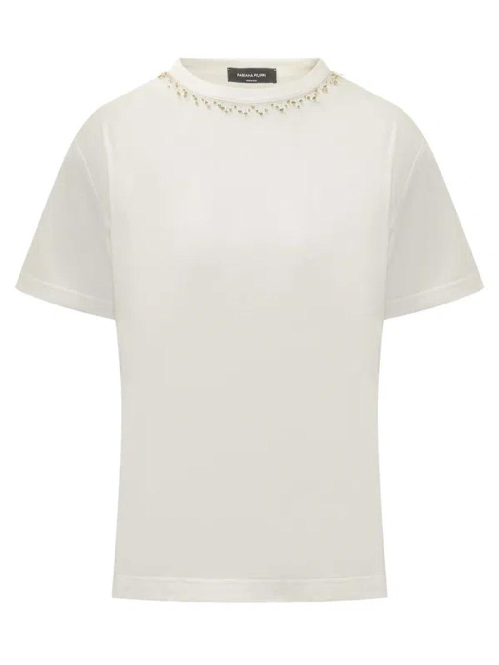 FABIANA FILIPPI T-shirt In White Product Image