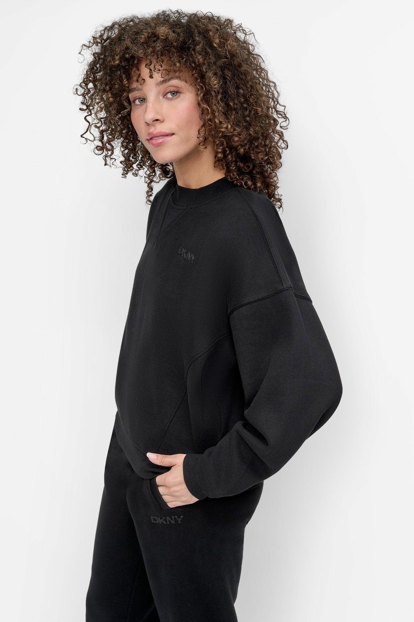 HD SILICONE LOGO CREW NECK PULLOVER WITH V INSET Product Image