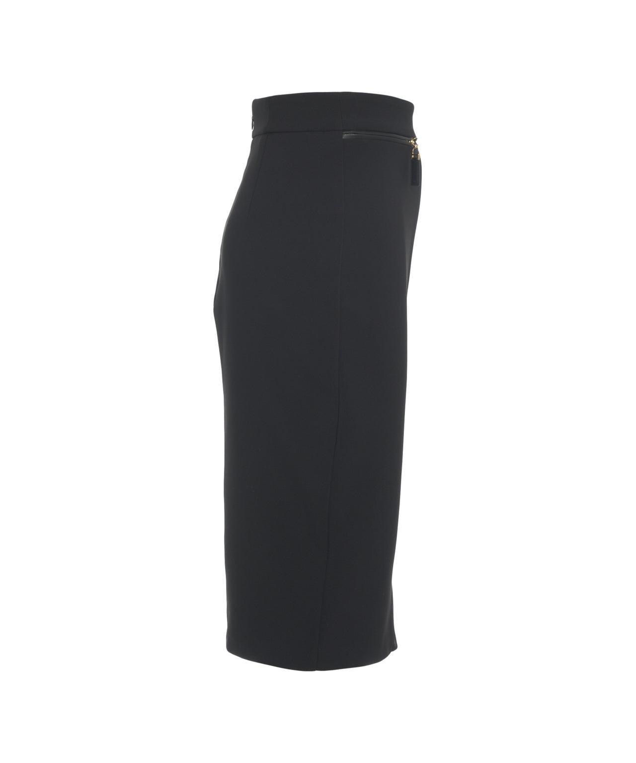 Midi skirt with logo details Product Image