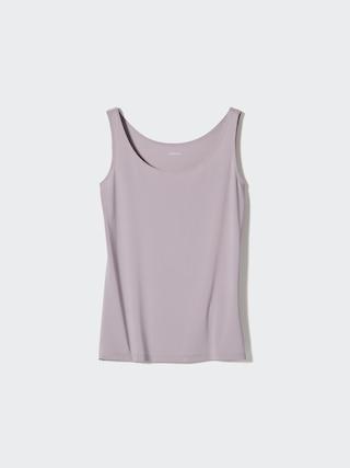 Womens AIRism Sleeveless Top Purple XS UNIQLO US Product Image