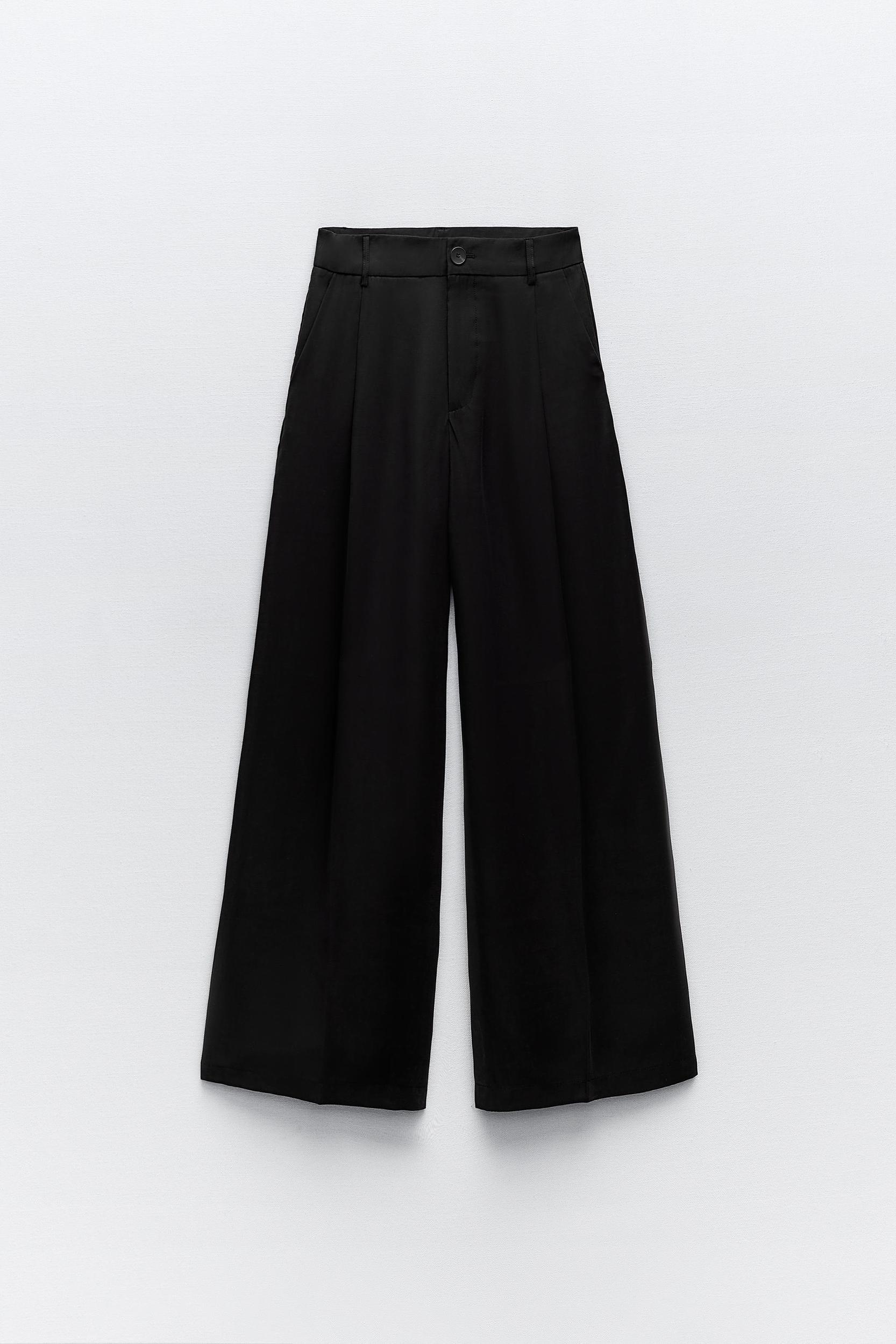 FLOWY PLEATED PANTS Product Image