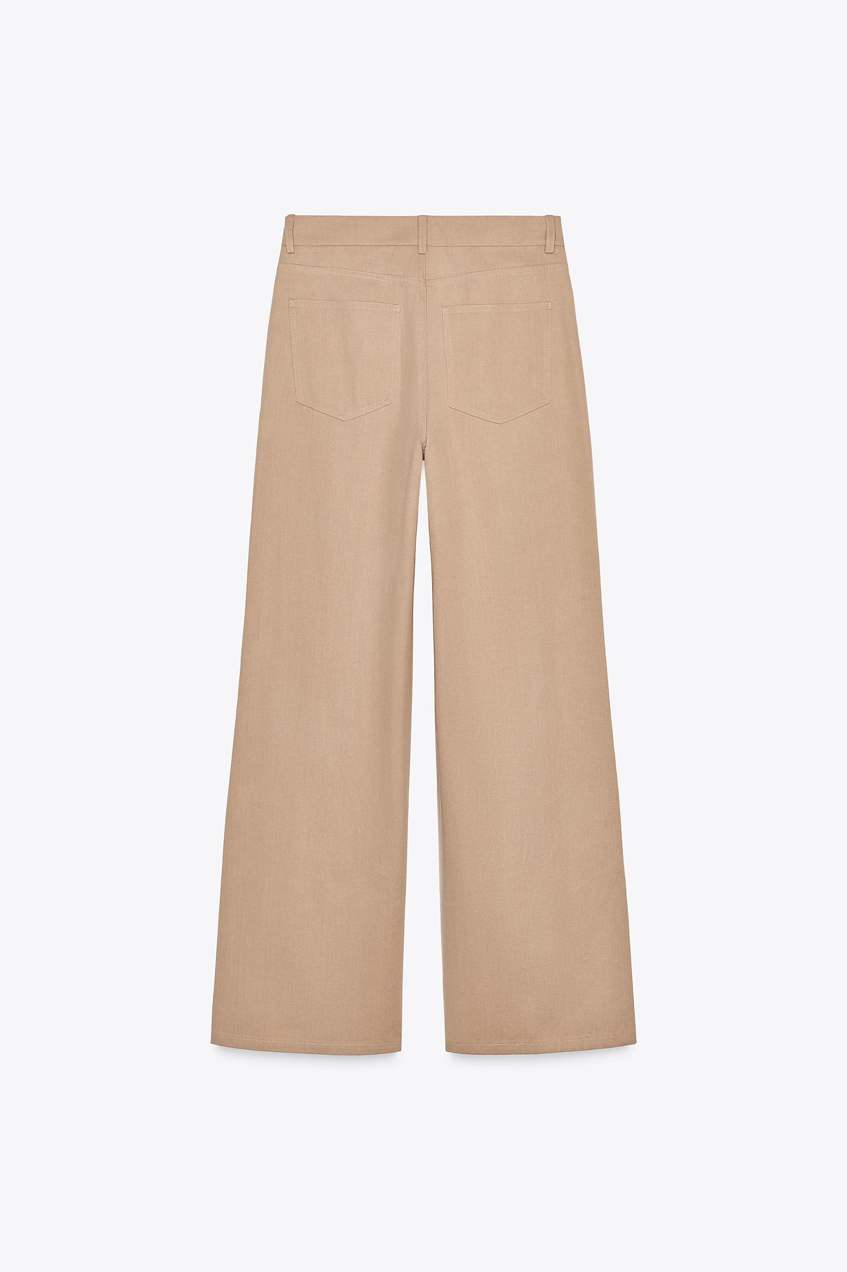 HIGH WAIST WIDE LEG PANTS Product Image