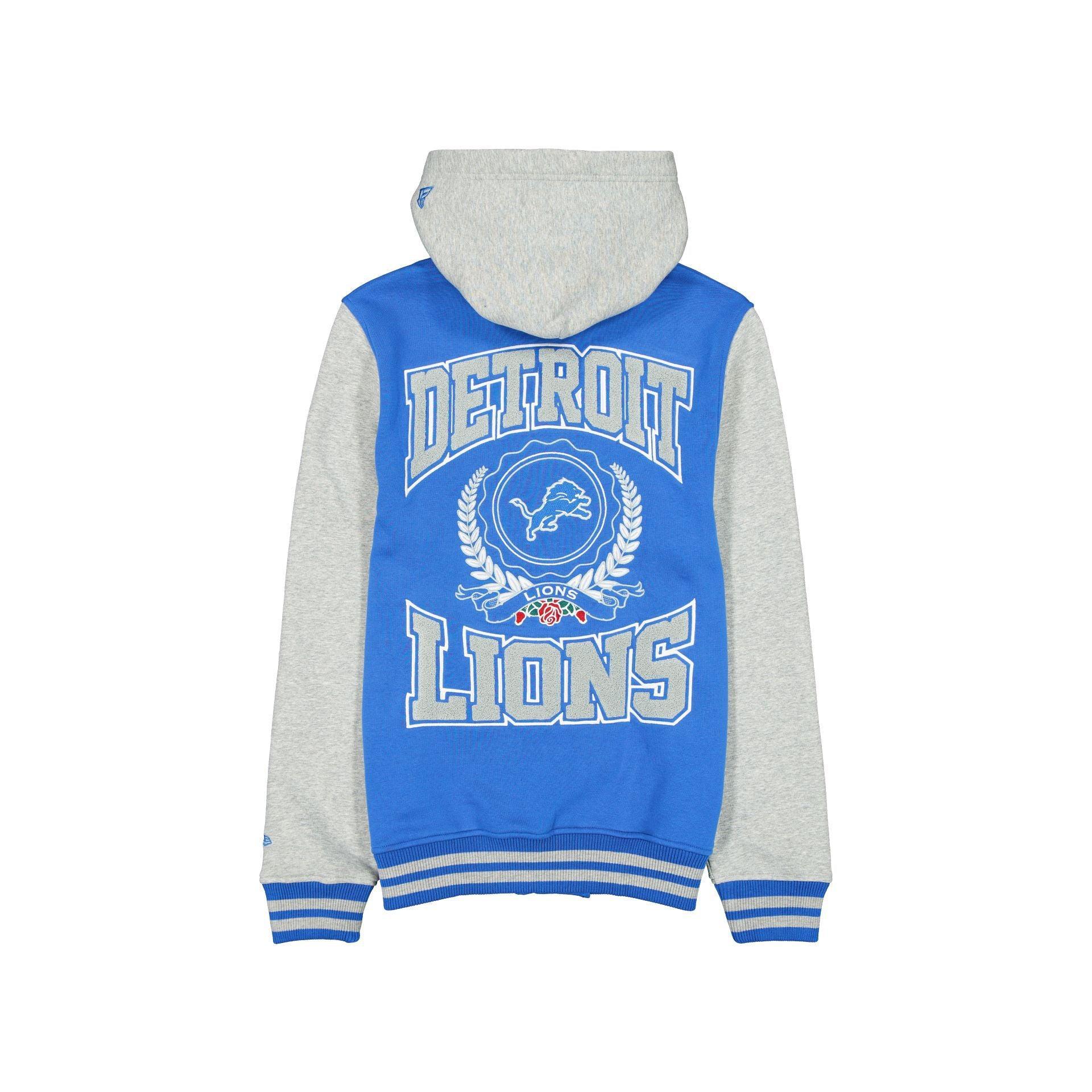 Detroit Lions Throwback Prep Jacket Male Product Image