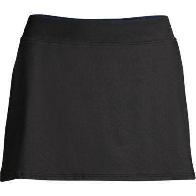Plus Size Lands End UPF 50 Tummy Slimmer Swim Skirt, Womens Fresh Green Product Image