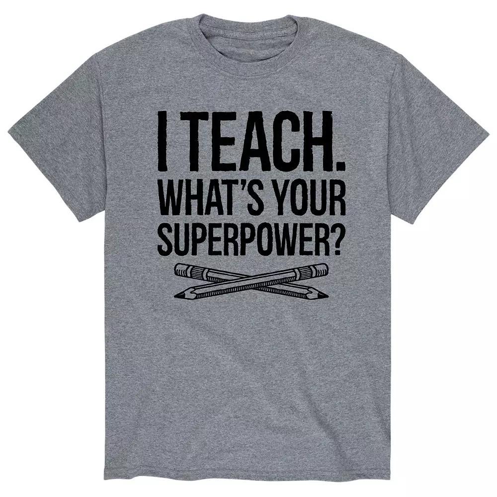 Mens I Teach Whats Your Superpower Tee Product Image