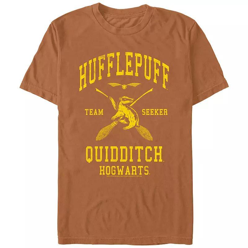 Men's Comfort Colors® Harry Potter Hufflepuff Quidditch Team Seeker Graphic Tee, Size: XXL, Yam Product Image