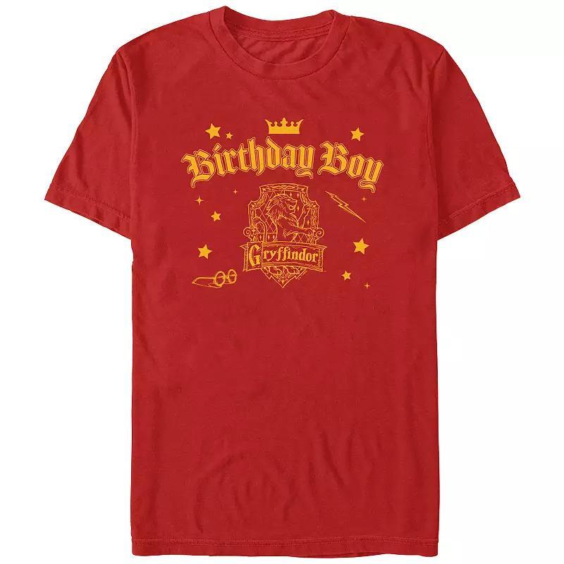 Mens Harry Potter Gryffindor Birthday Boy Graphic Tee Product Image