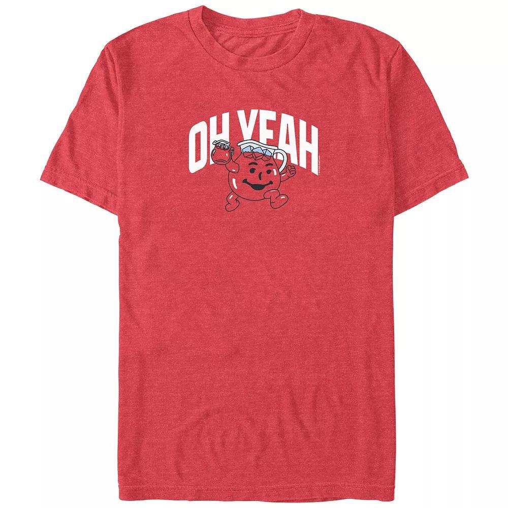 Big & Tall Kool-Aid Oh Yeah Graphic Tee, Men's, Size: Large Tall, Red Grey Product Image