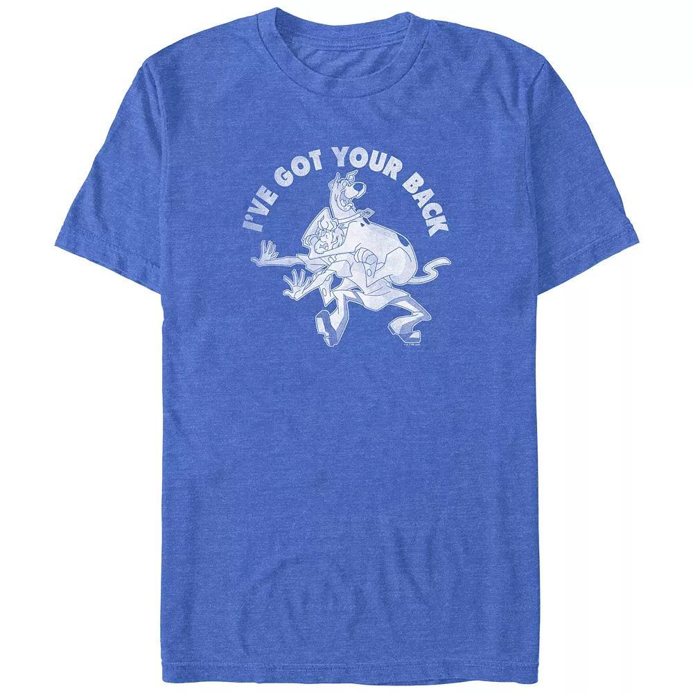 Big & Tall Scooby-Doo I've Got Your Back Graphic Tee, Men's, Size: 4XL Tall, Royal Grey Product Image