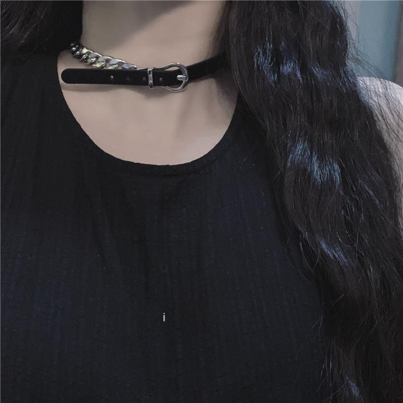 Chained Buckle Choker Product Image