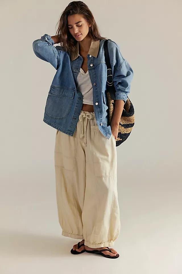 We The Free Lemon Denim Jacket Product Image