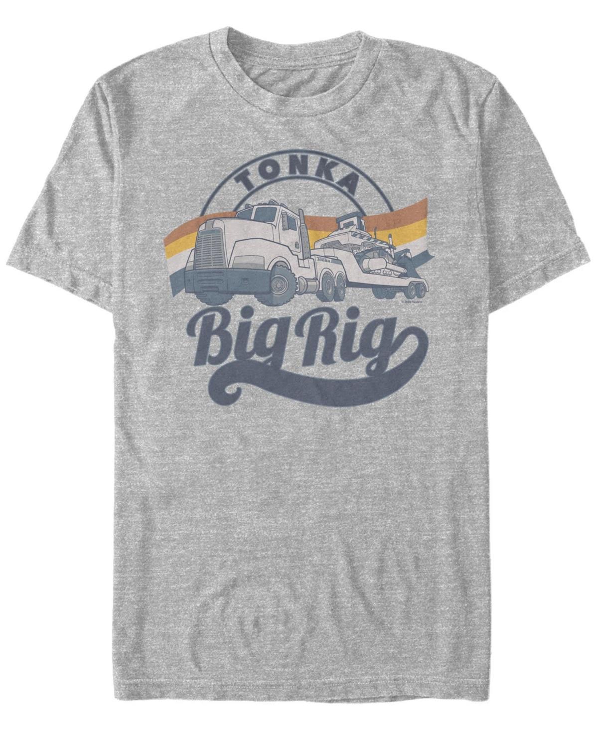Men's Tonka Big Rig Retro Logo Tee, Size: XXL, Athletic Grey Product Image