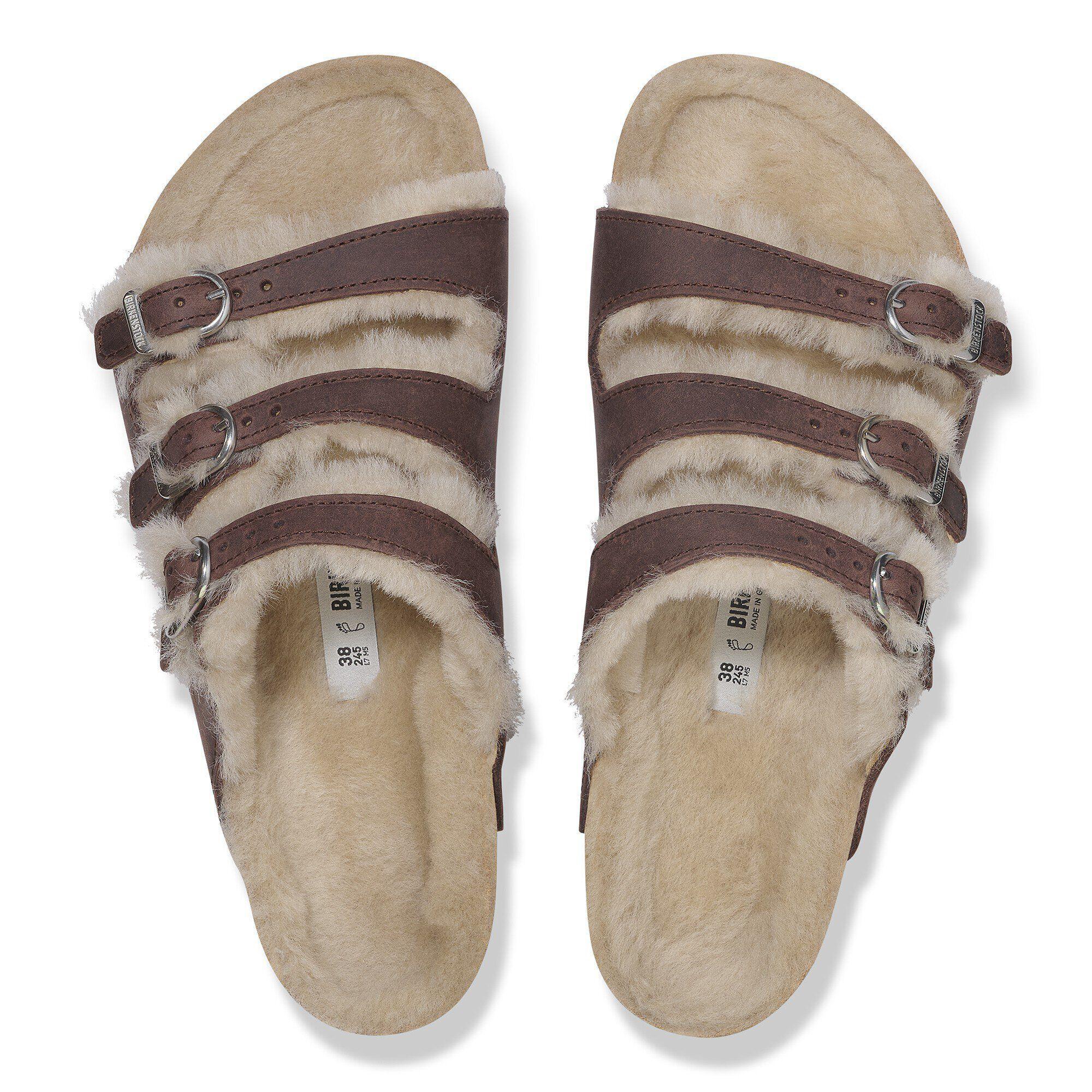 Florida Shearling Oiled Leather Habana Product Image