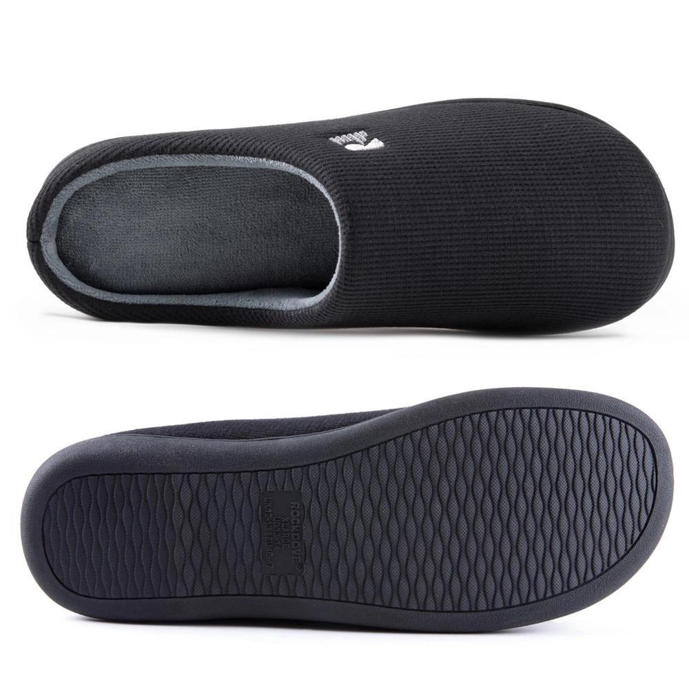RockDove Men's Original Two-Tone Memory Foam Slide Slipper Product Image