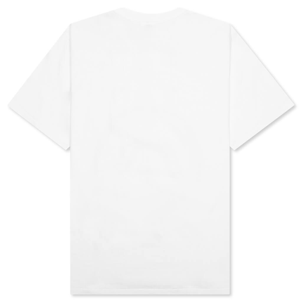 ABC Camo Shark Tee - White/Blue Male Product Image