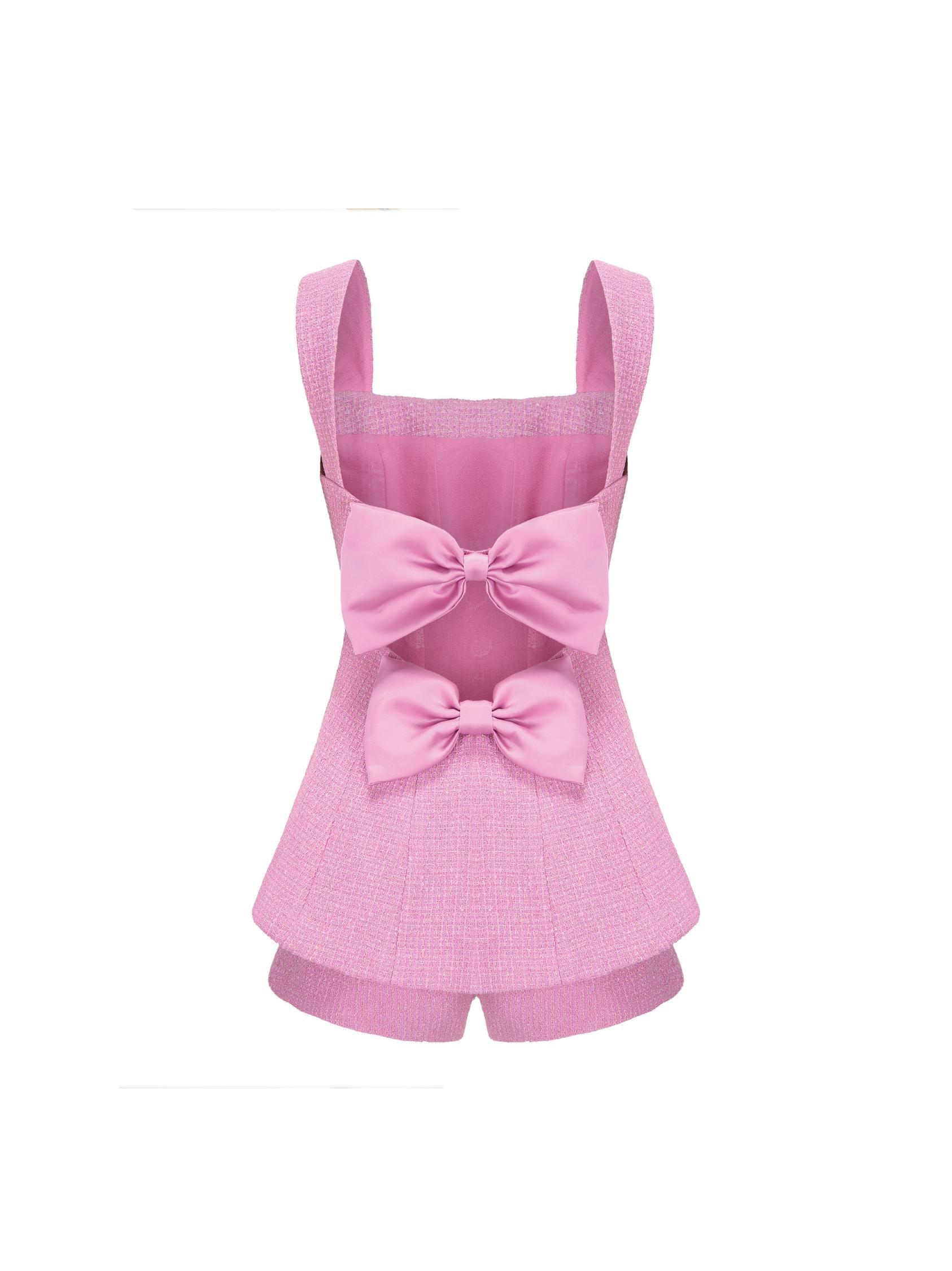 Anabella Bow Top (Pink) Product Image