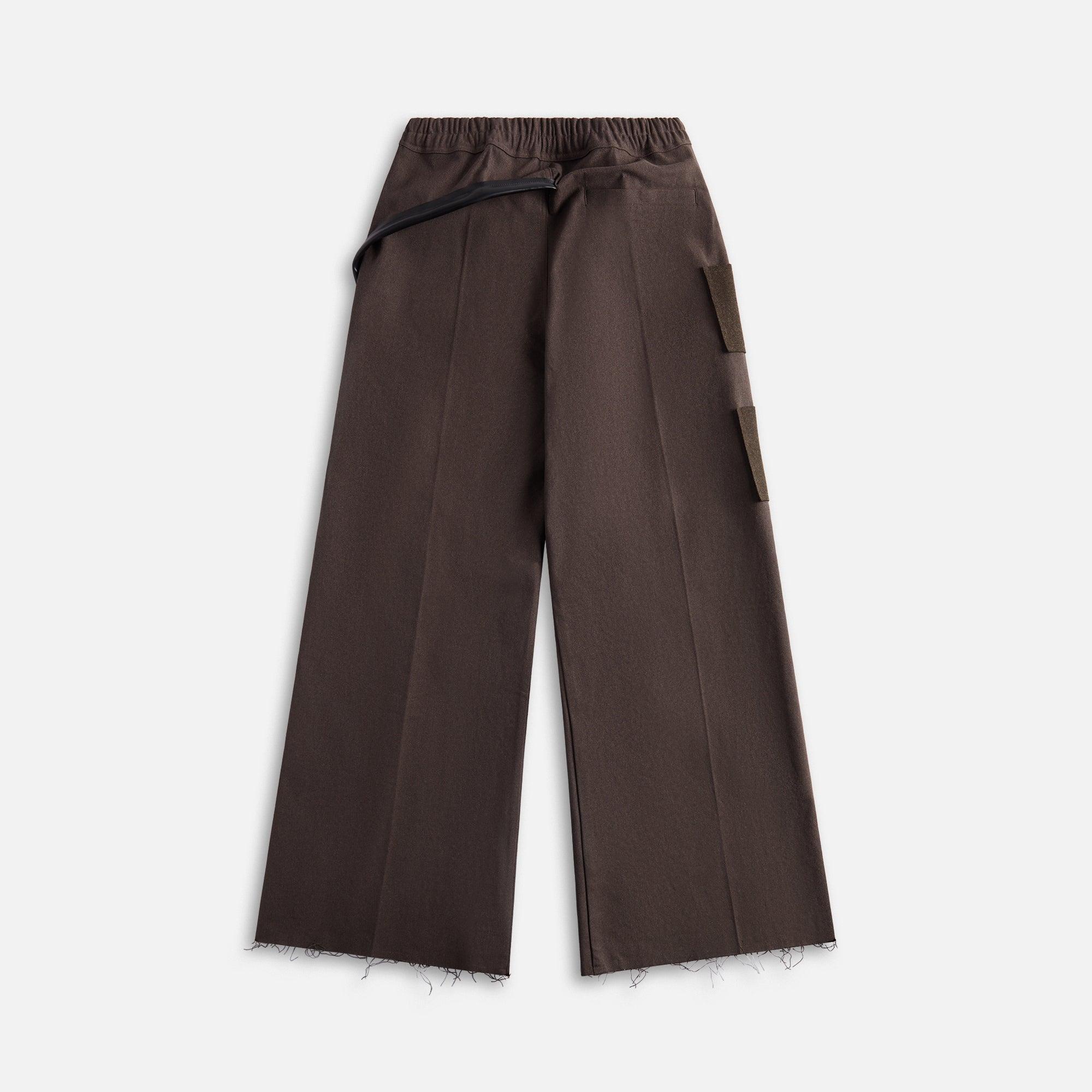 Rick Owens Pantaloni Wide Bela Pant - Ash / Brown / Black Male Product Image