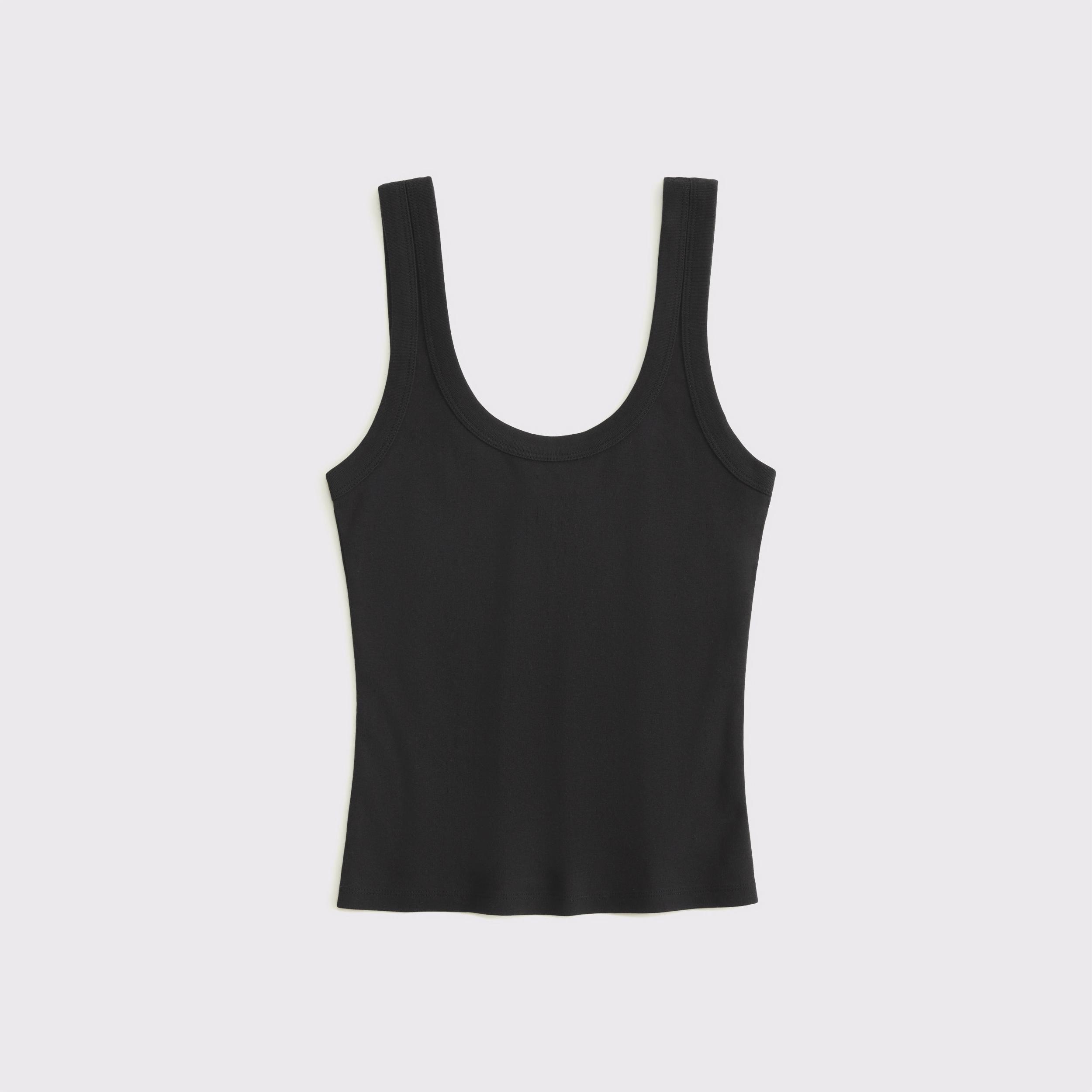 Vintage Rib Tuckable Scoopneck Tank Product Image