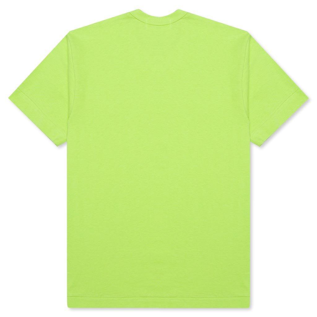 Pastelle Red Logo T-Shirt - Green Male Product Image