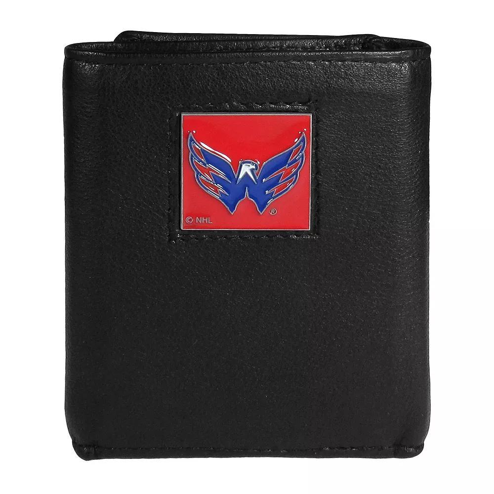 Men's Washington Capitals Trifold Wallet, Black Product Image
