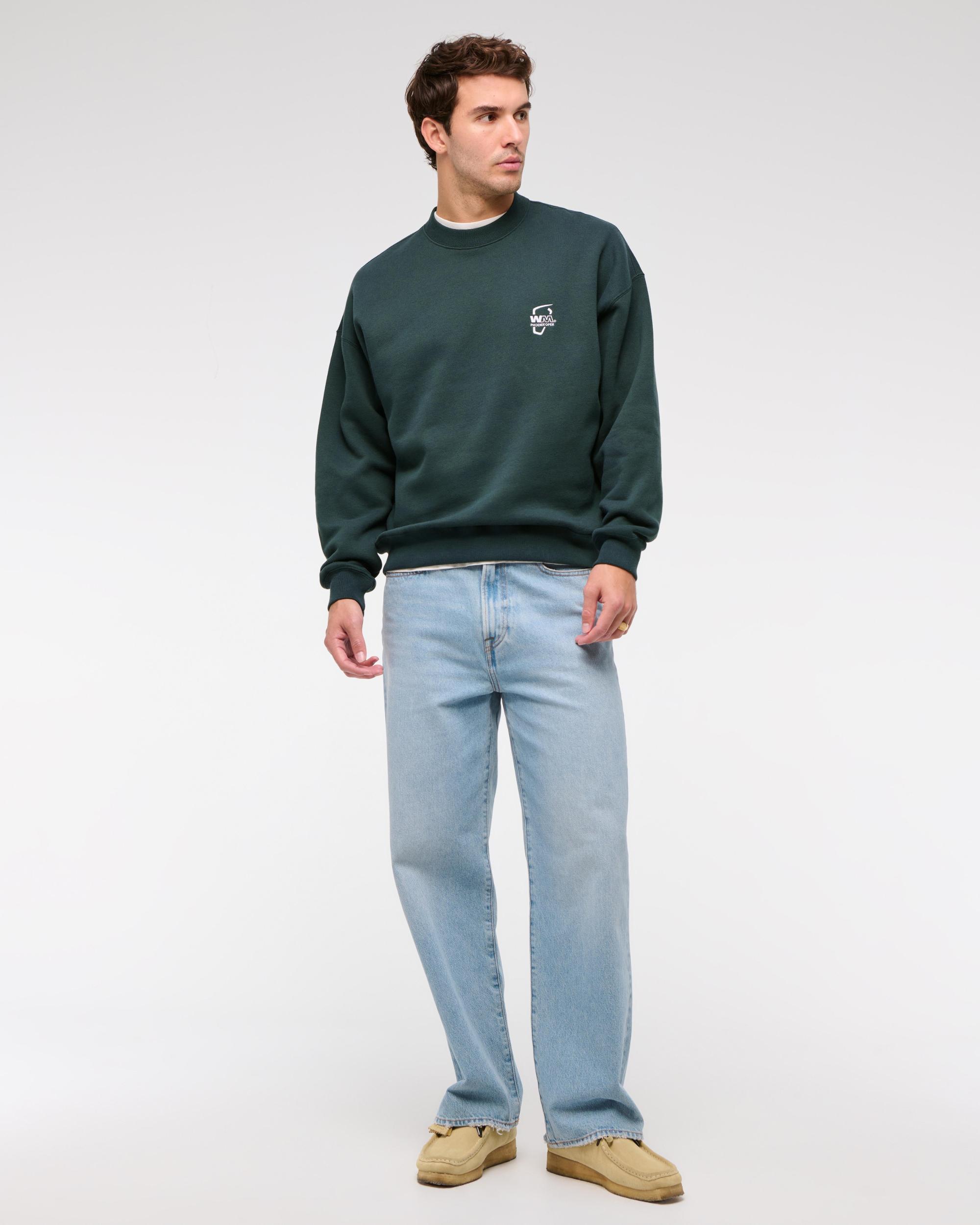Golf Graphic Crew Sweatshirt Product Image