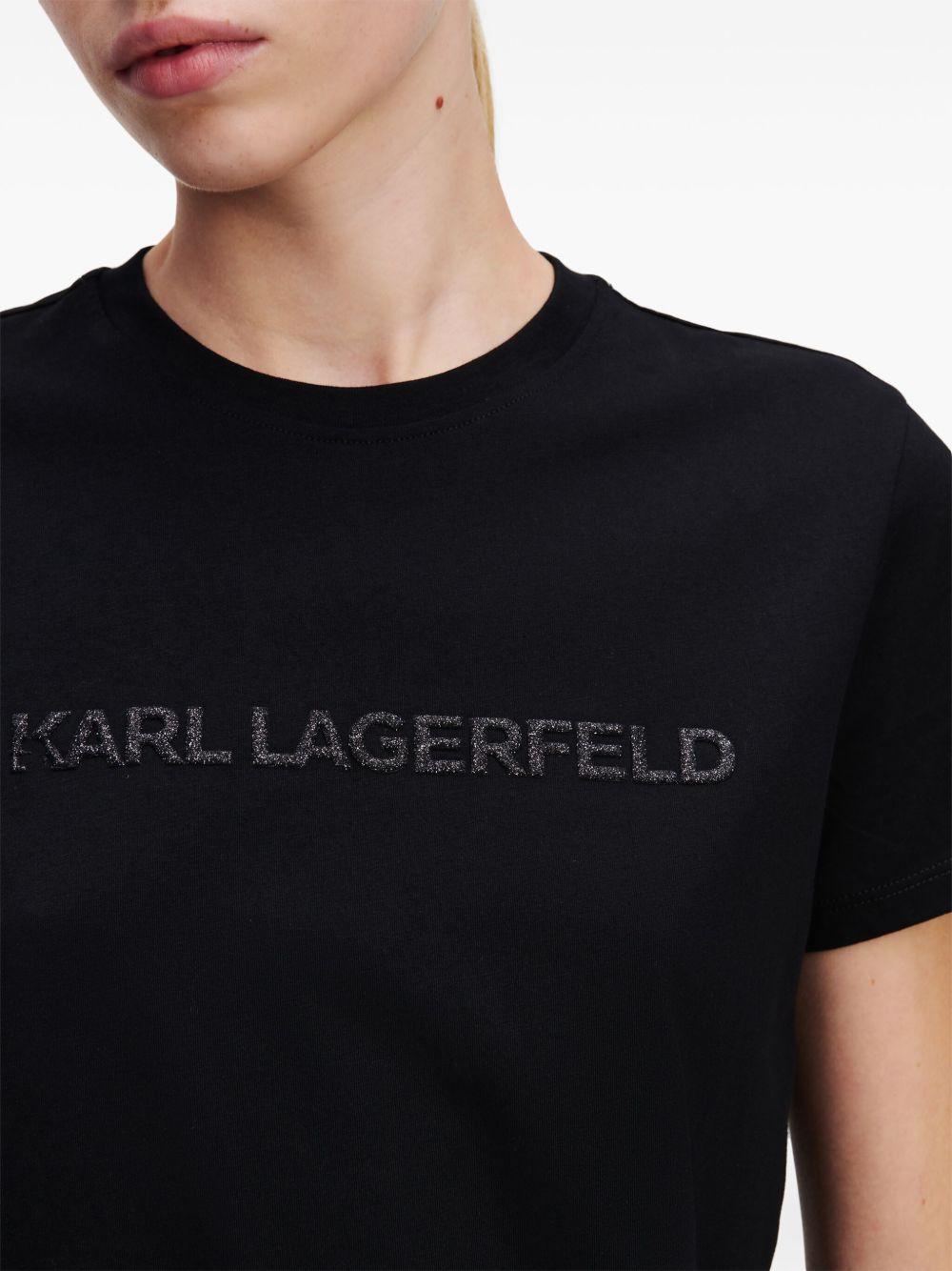 glitter logo T-shirt  Product Image
