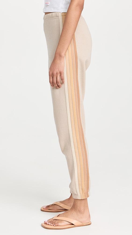 Aviator Nation 5 Stripe Women's Sweatpants | Shopbop Product Image