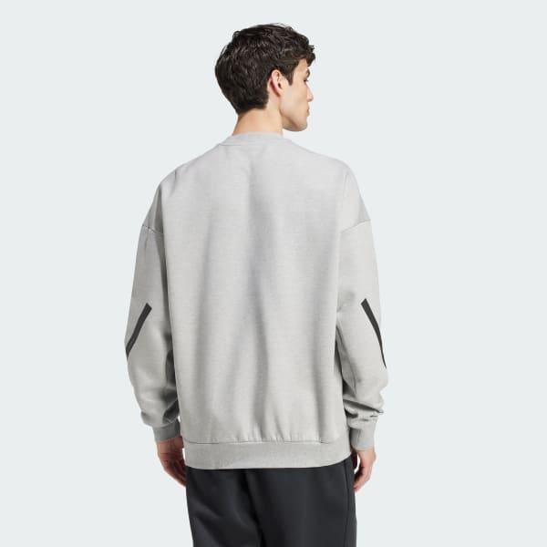 adidas New adidas Z.N.E. Sweatshirt Black XL Mens Product Image