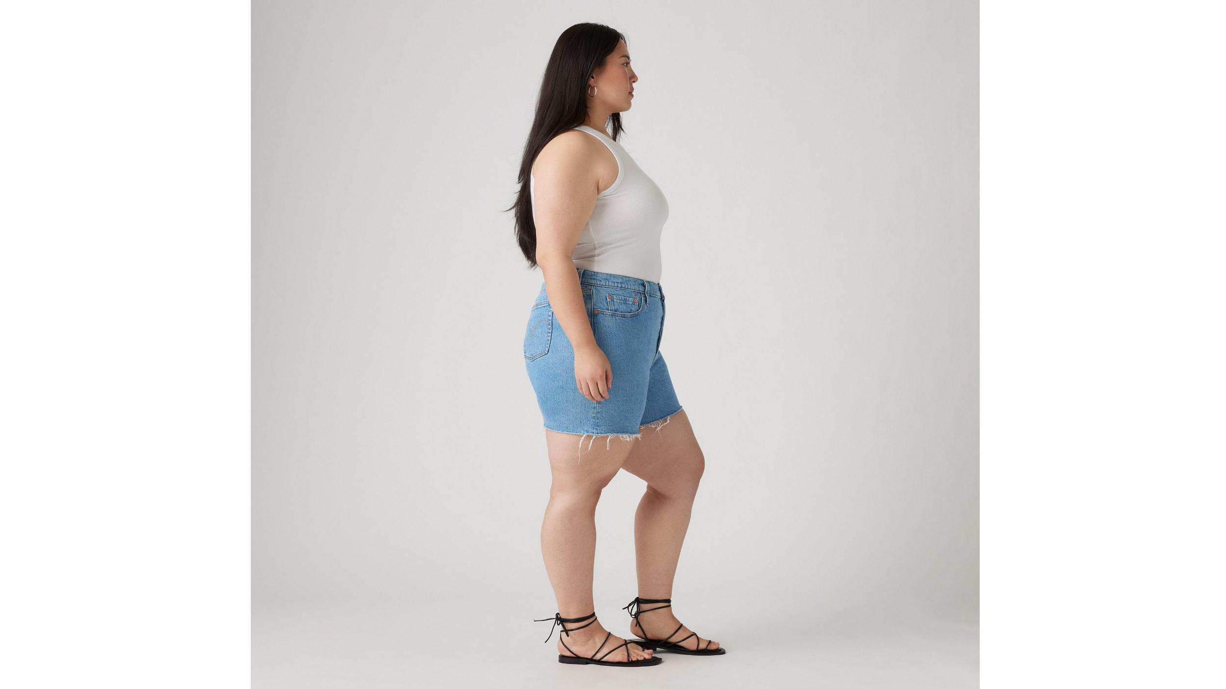 501® Original Fit High Rise Women's Shorts (Plus Size) Product Image