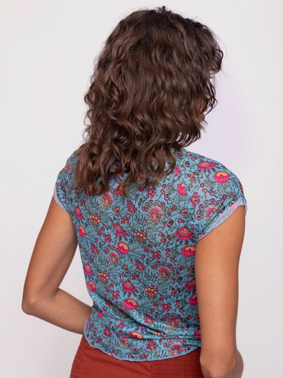 Simone Mesh Tee Product Image