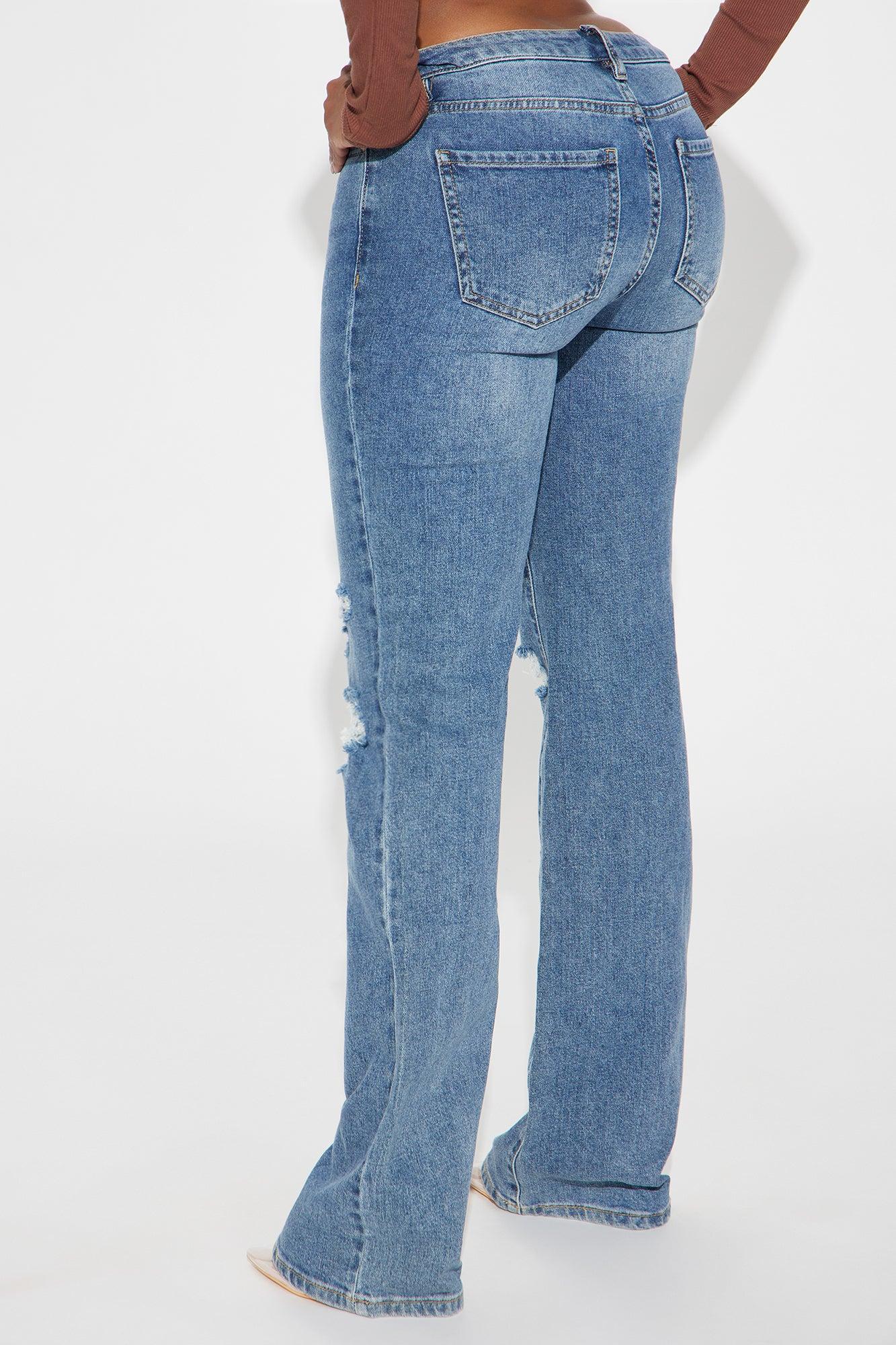 Bullseye Tinted Bootcut Jeans - Medium Wash Product Image