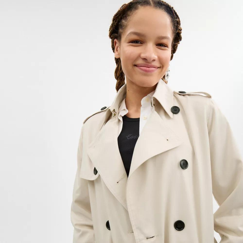 Fluid Trench Coat Product Image