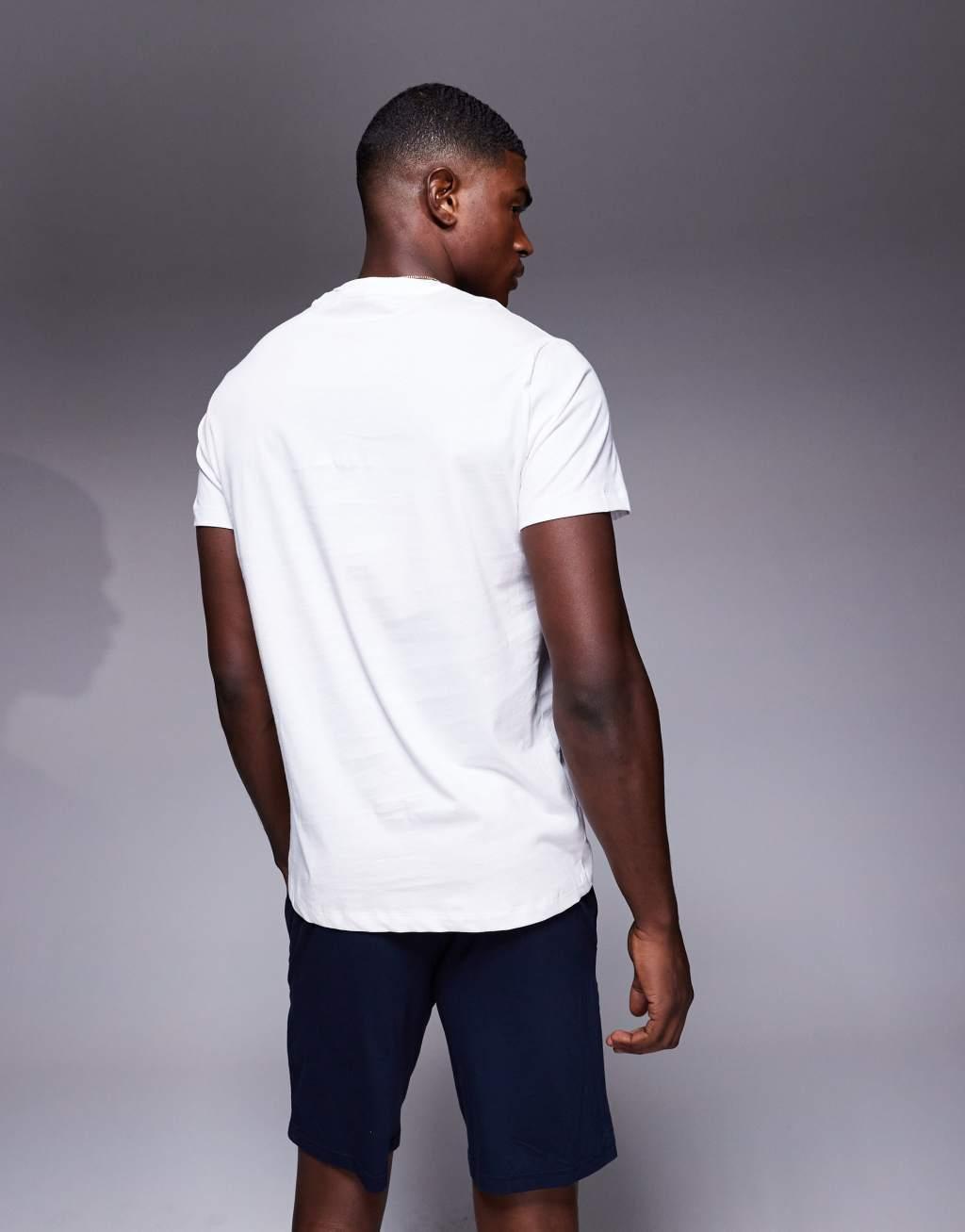 BOSS Bodywear 365 logo t-shirt regular fit in white Product Image