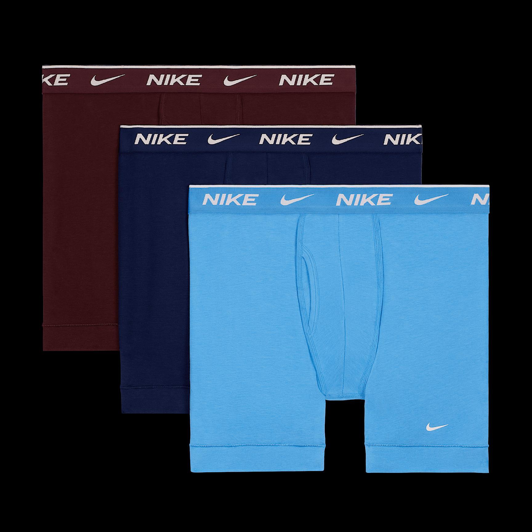 Nike Dri-FIT Essential Cotton Stretch Men's Boxer Briefs (3-Pack) Product Image