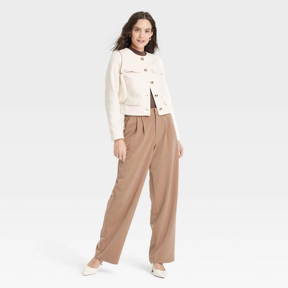 Womens Lady Jacket - A New Day Off-White Product Image