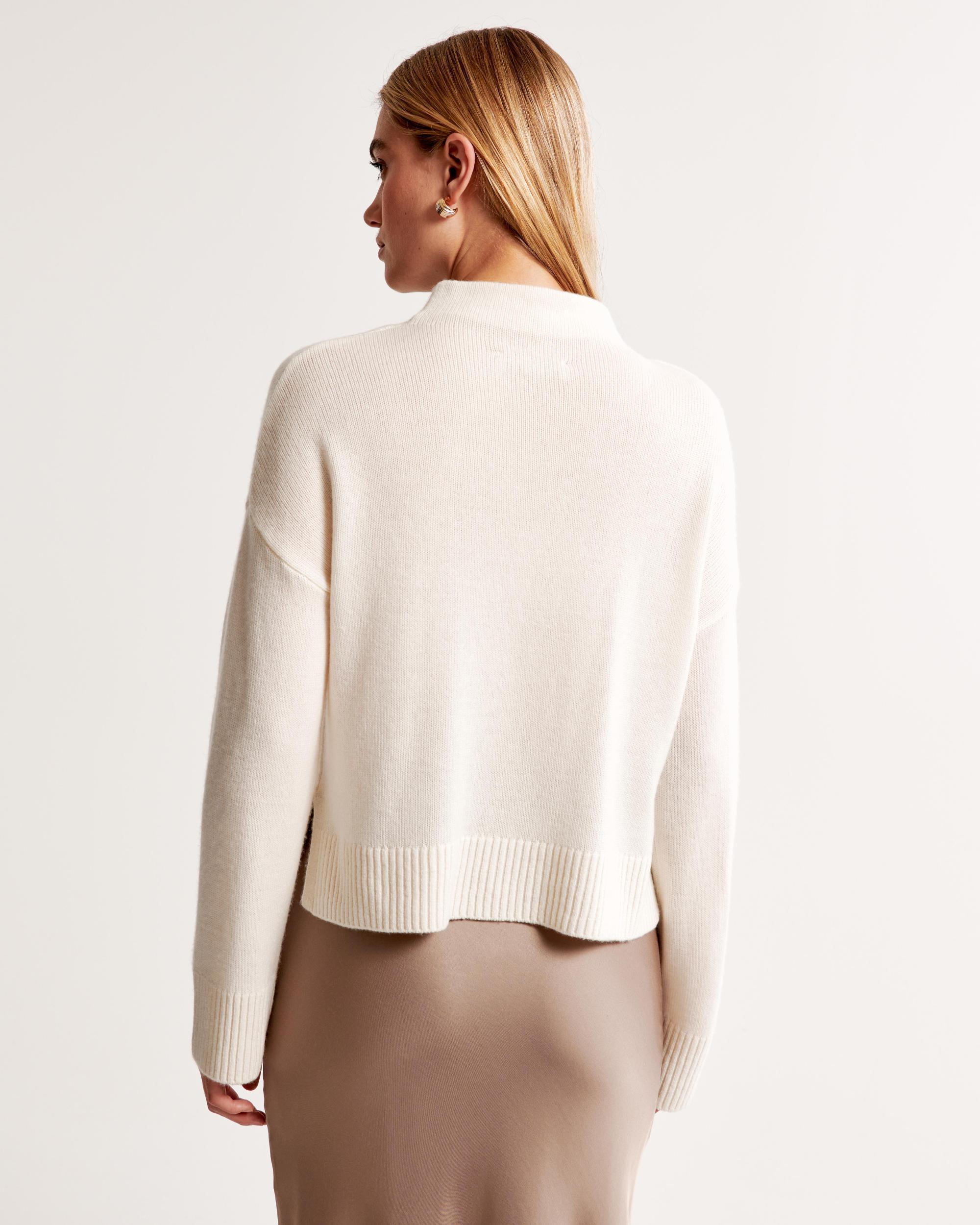Cashmere Mockneck Sweater Product Image