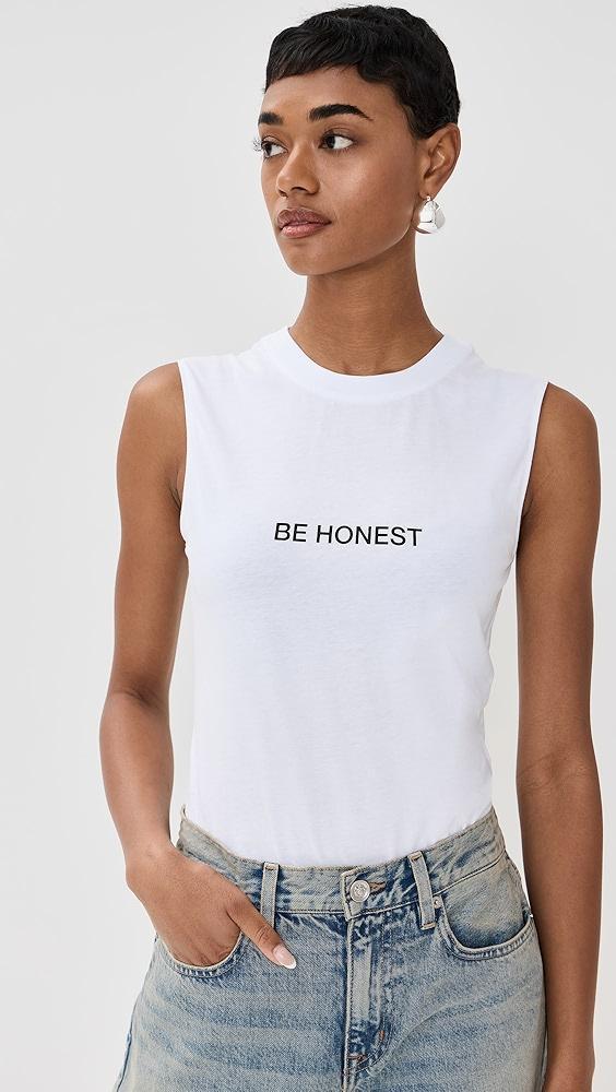 Victoria Beckham Slogan Tank | Shopbop Product Image