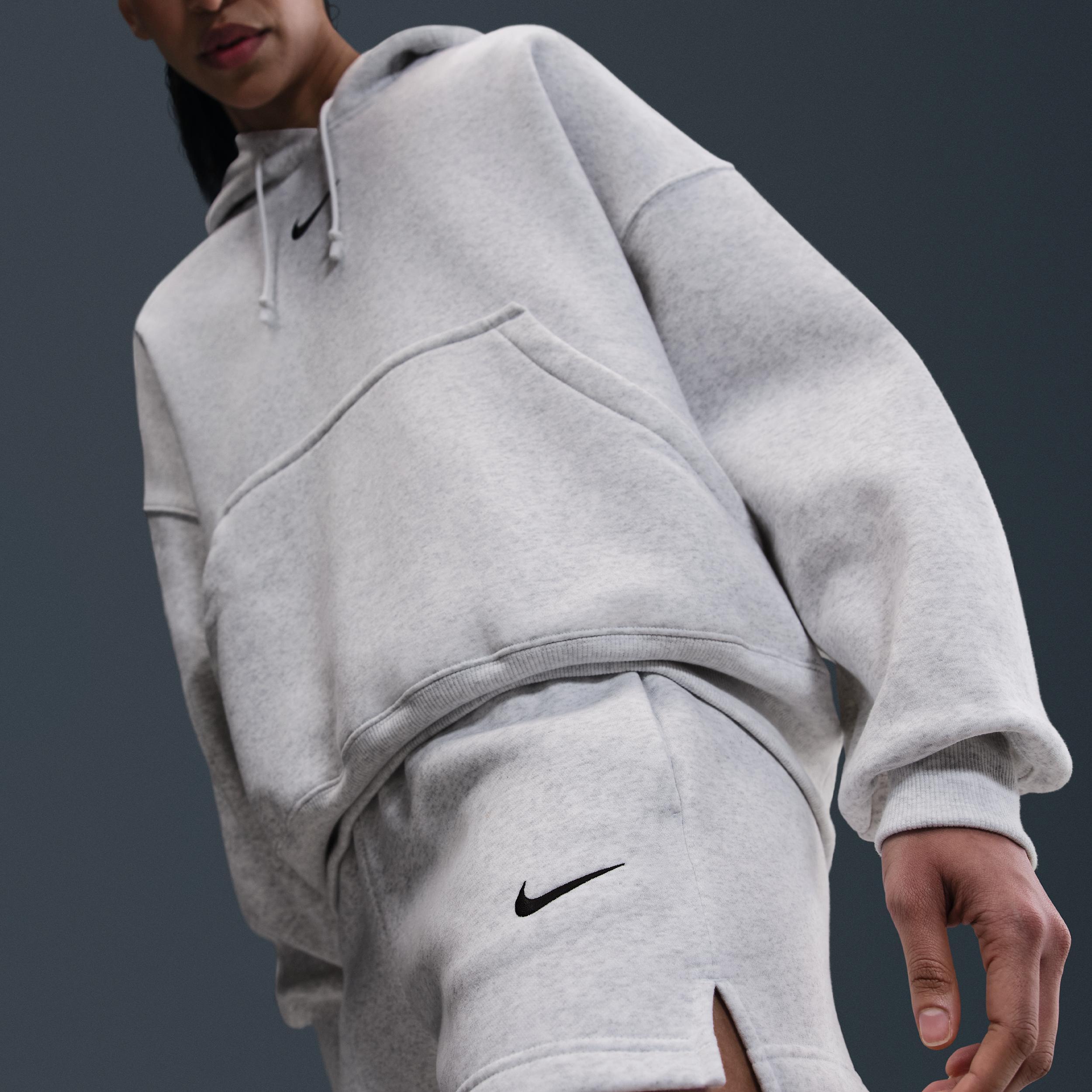Nike Sportswear Phoenix Fleece Mid-Rise Short Womens at Urban Outfitters Product Image