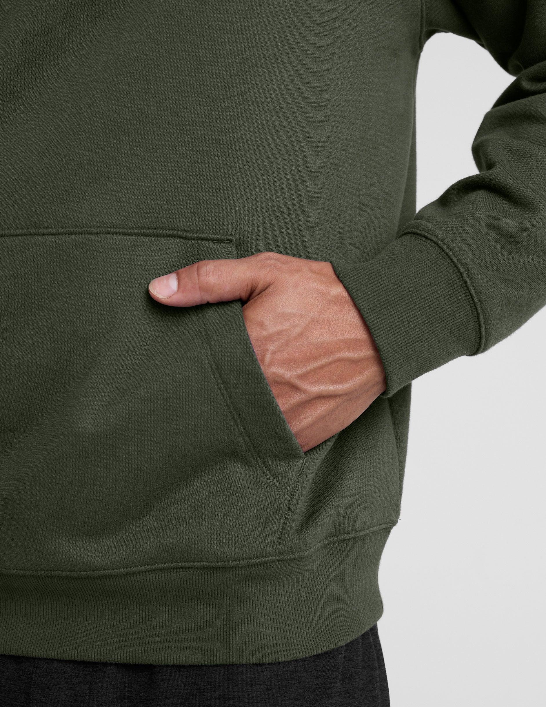 Classic Fleece Men's Hoodie Male Product Image